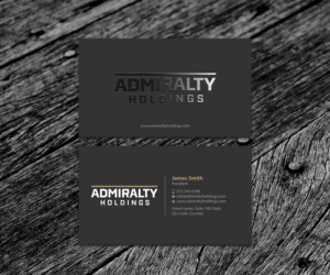 Business Card Design by SS_Designs for Hillcrest Holdings | Design: #12542364