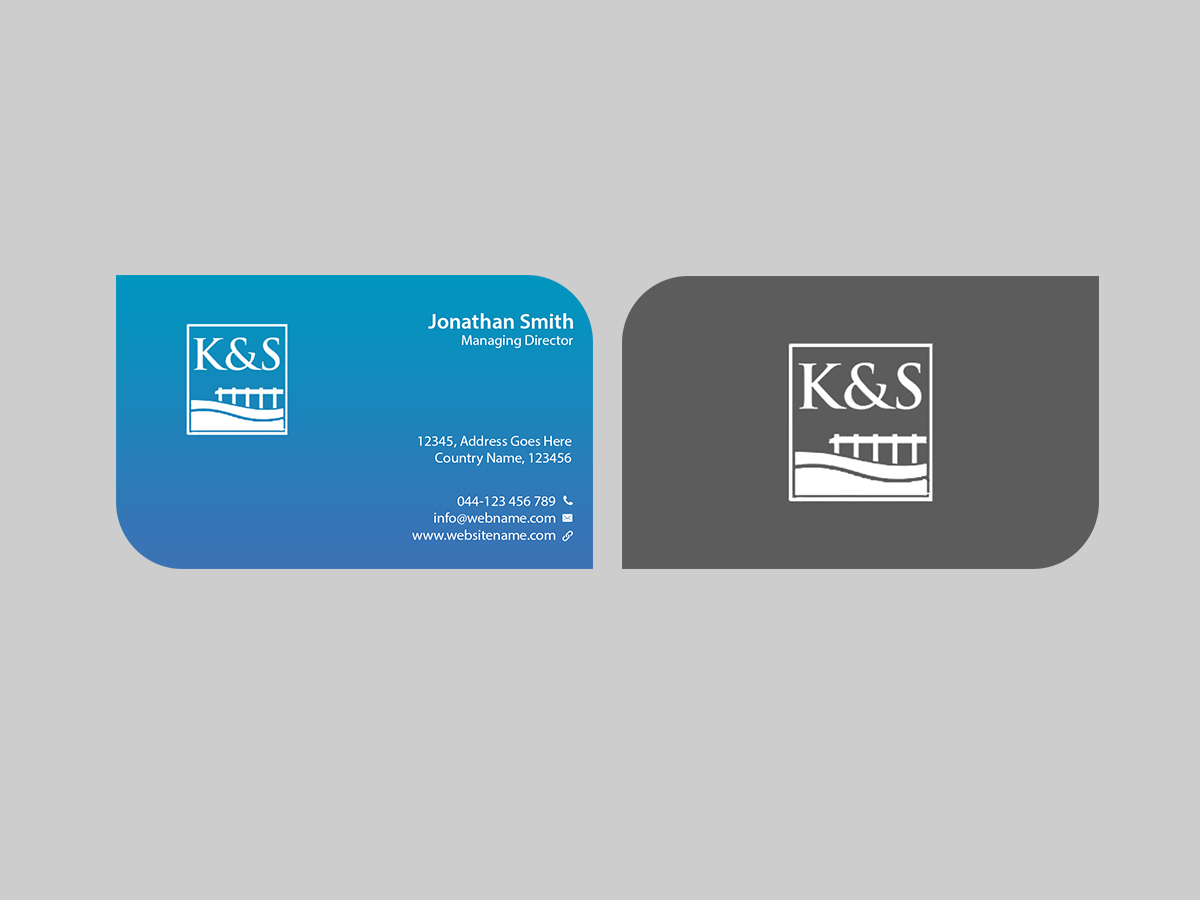 Visitenkarten-Design von Creations Box 2015 für Hillcrest Holdings | Design #12464986