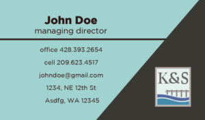 Business Card Design by veena.arun for Hillcrest Holdings | Design #12490997
