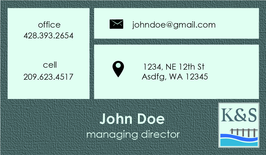 Business Card Design by veena.arun for Hillcrest Holdings | Design #12490999