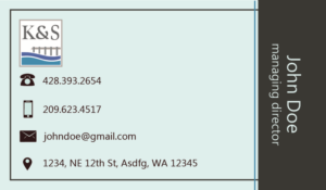 Visitenkarten-Design von veena.arun für Hillcrest Holdings | Design: #12491001