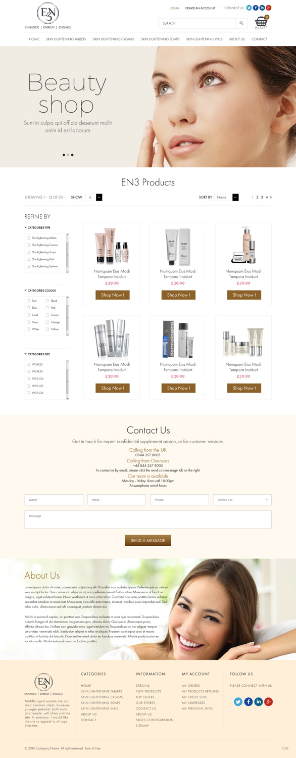 Web Design by pb for this project | Design #12475591