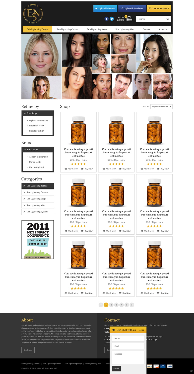 Web Design by pb for this project | Design #12475594