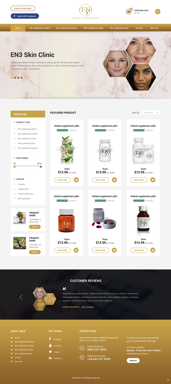 Web Design by pb for this project | Design #12475598