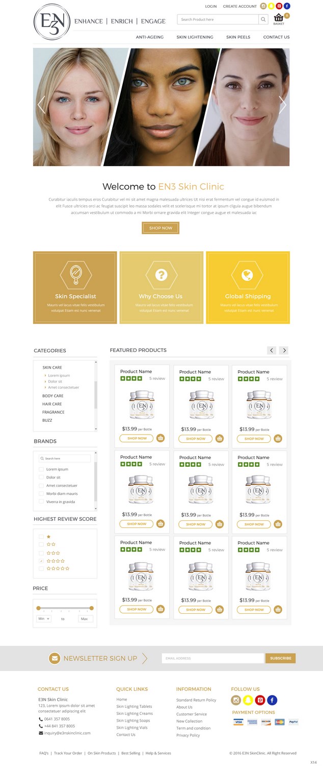 Web Design by pb for this project | Design #12521103