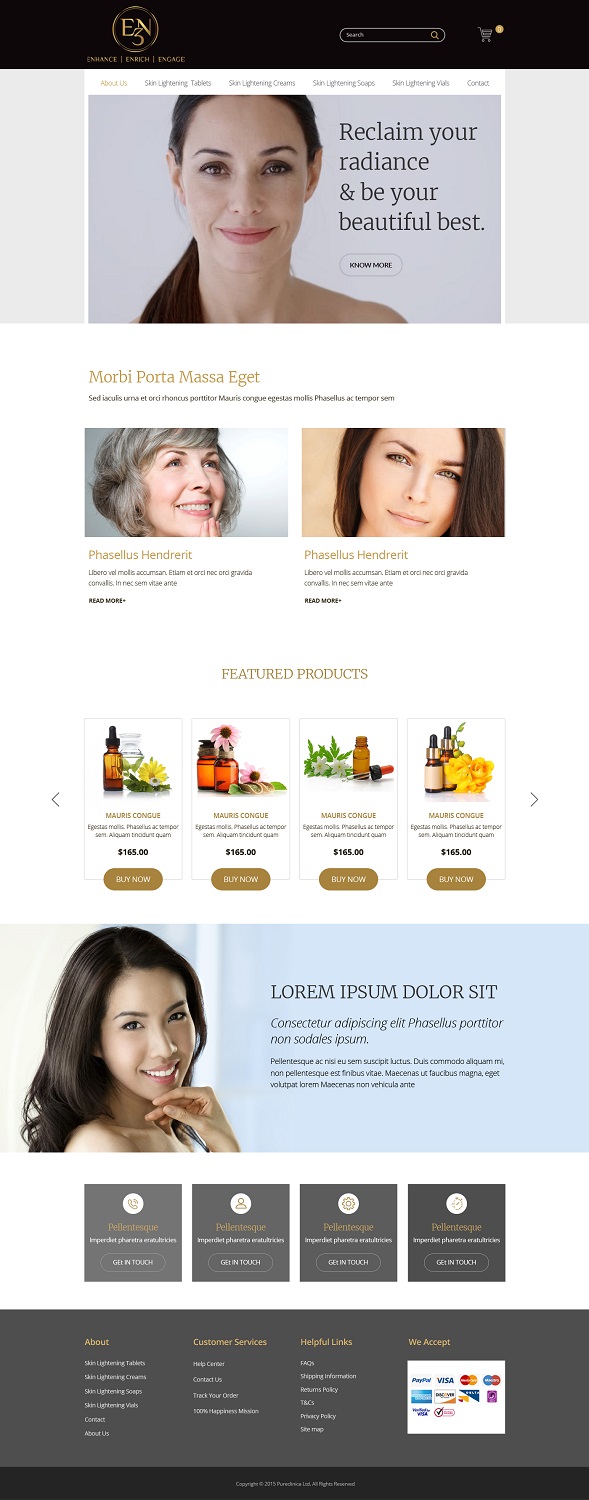 Web Design by Pram Shaw for this project | Design #12470773