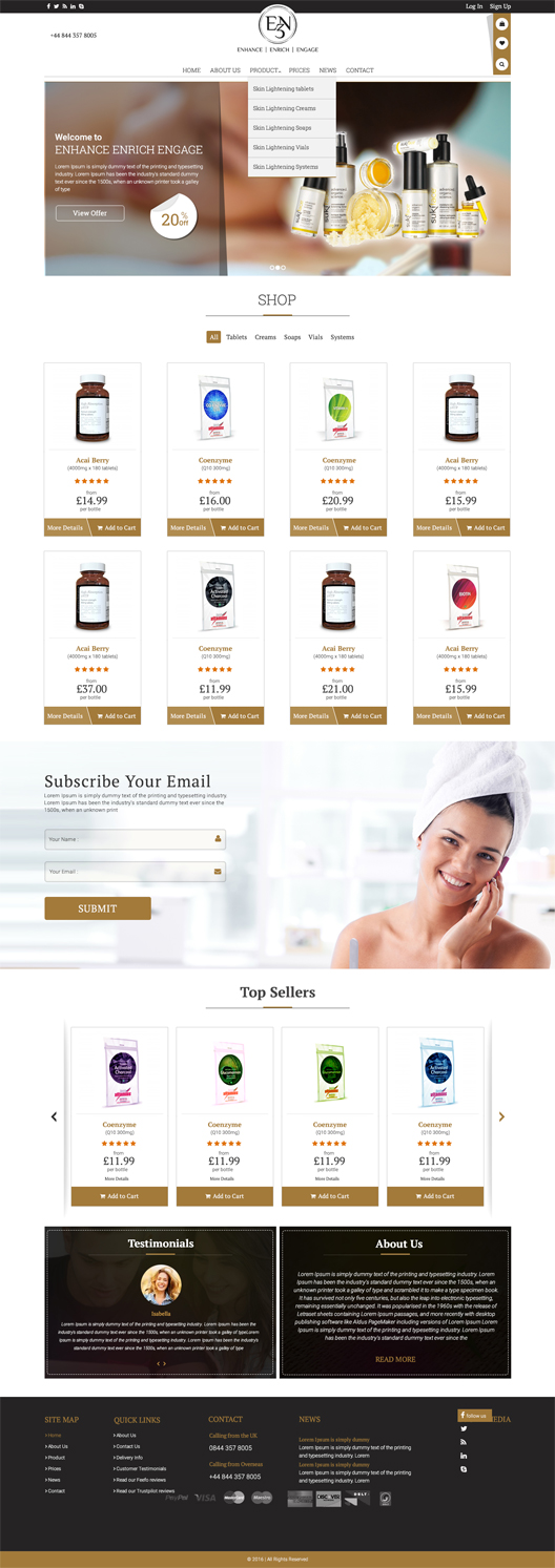 Web Design par Kingdom Vision pour ce projet | Design #12480001