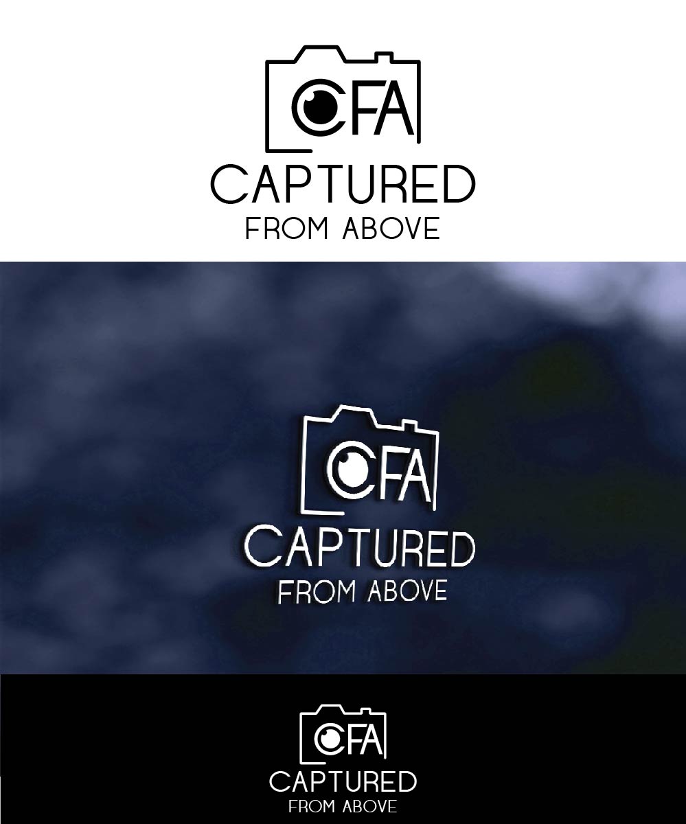 Logo Design by joliau for Captured From Above | Design #12489067