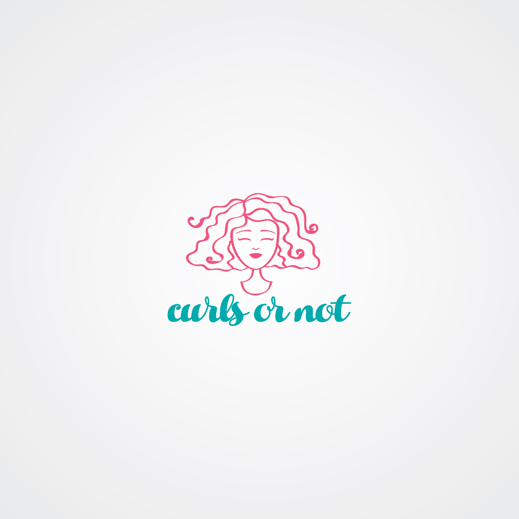 Diseño de Logo por Irina Makedonska para Curls or Not | Diseño #12473122