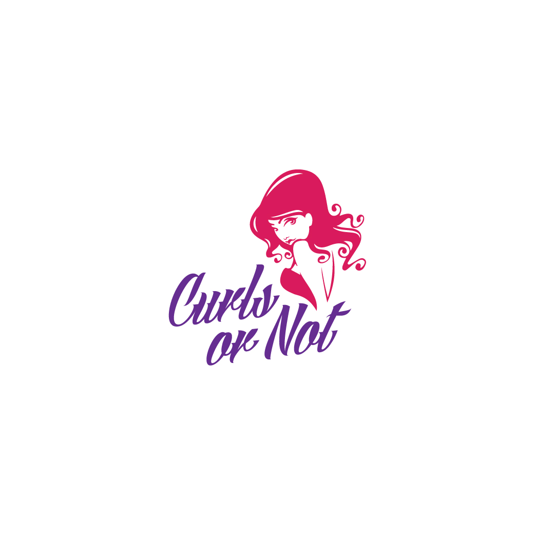 Logo Design by Irina Makedonska for Curls or Not | Design #12518293