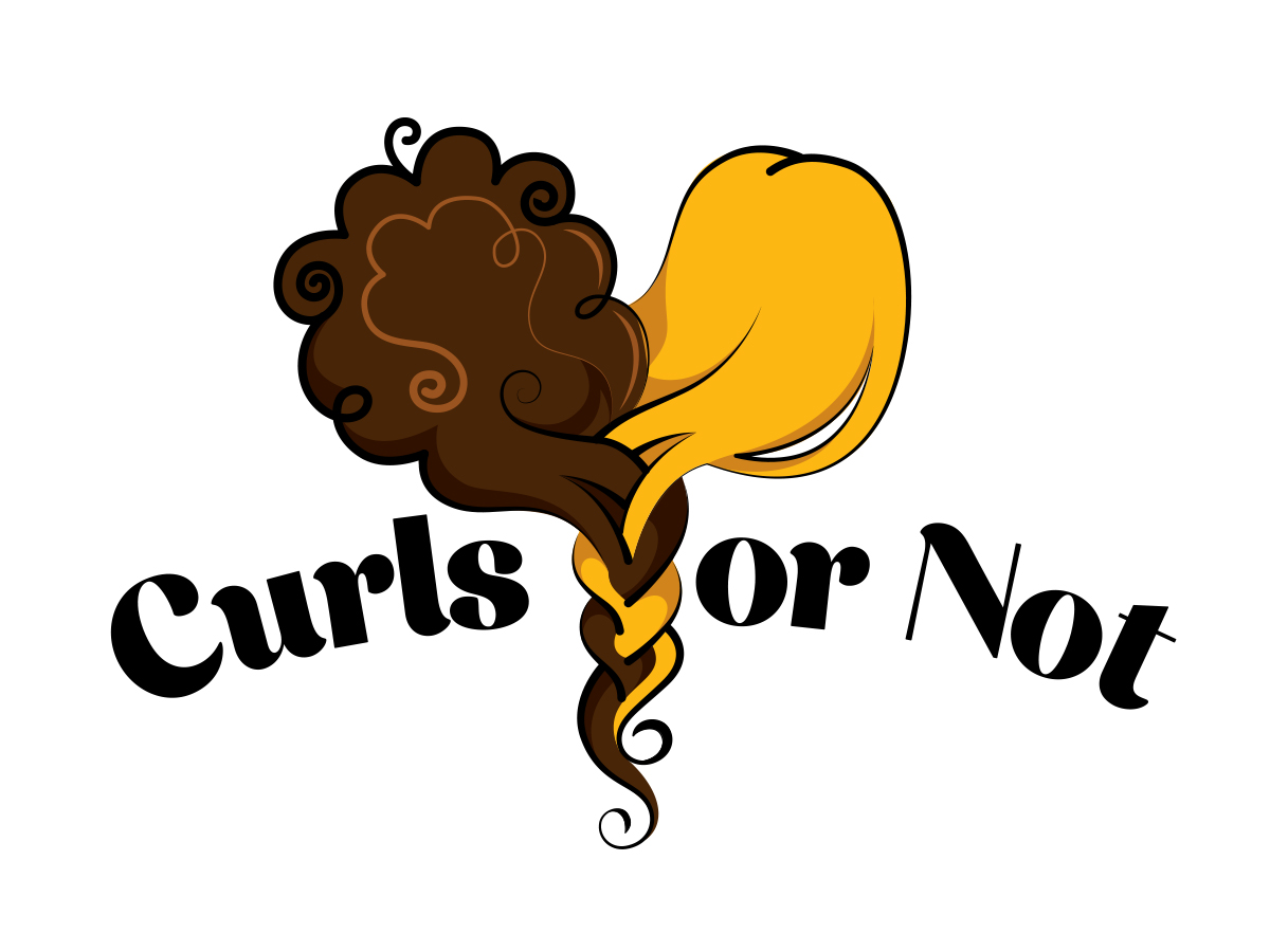 Logo Design by Sacura for Curls or Not | Design #12534288