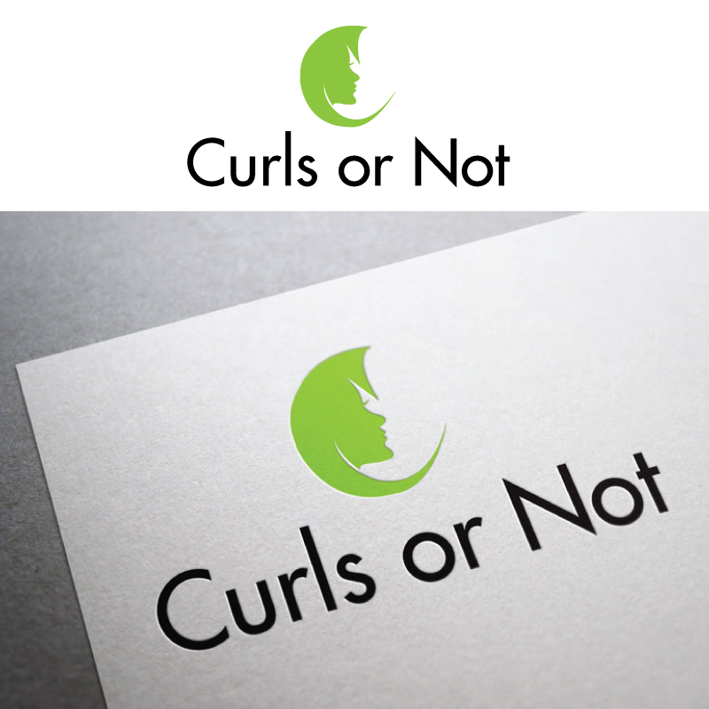 Logo Design by designlogo007 for Curls or Not | Design #12473923