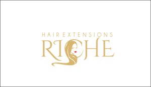Diseño de Logo por ciolena para Riche Hair Extenions | Diseño: #12481768