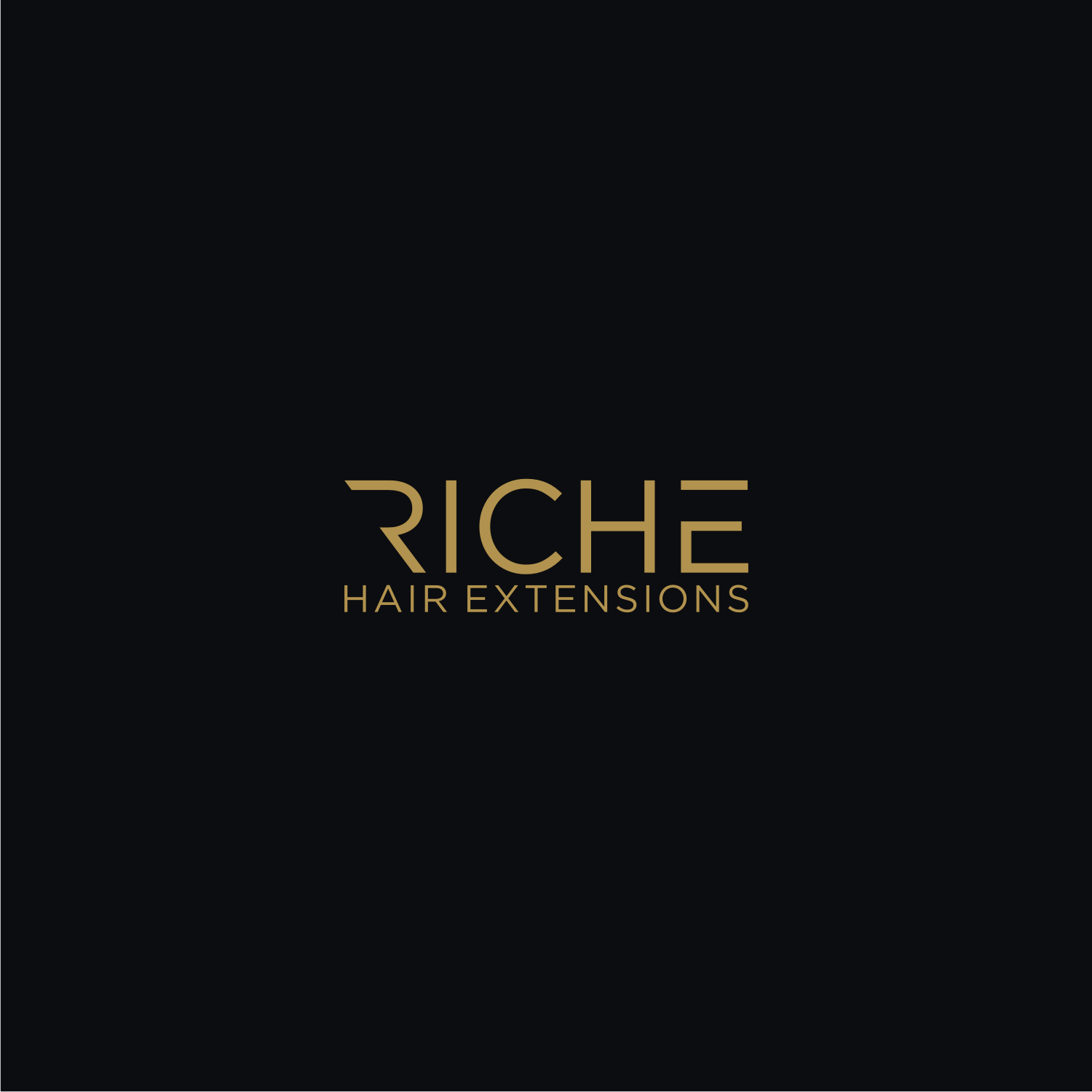 Diseño de Logo por merana para Riche Hair Extenions | Diseño: #12510736