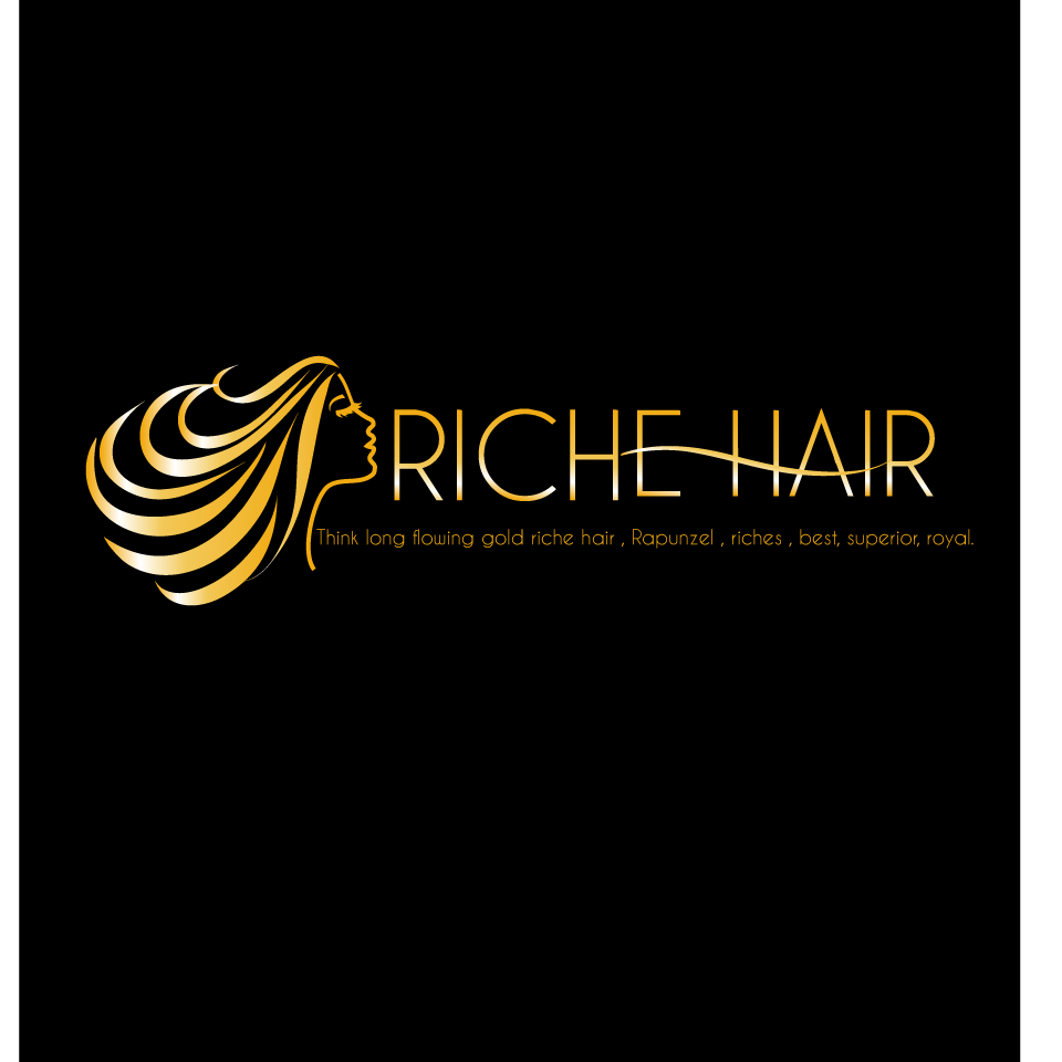 Logo Design by happytohelp for Riche Hair Extenions | Design #12491099
