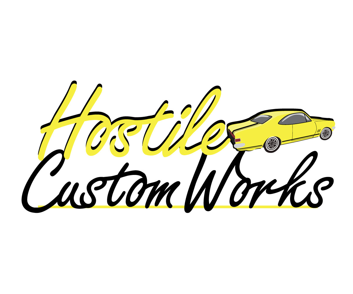 Logo Design by Notcda for Hostile Custom Works | Design #12521420