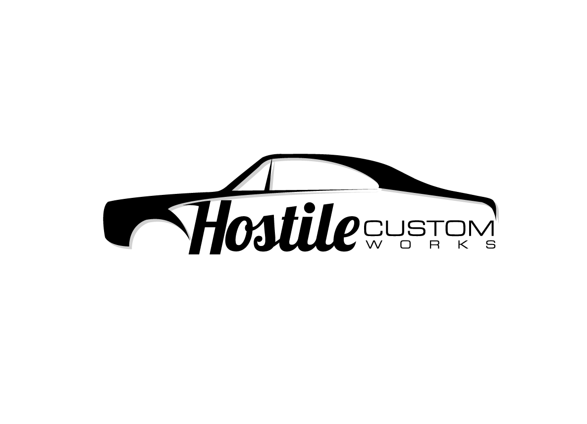 Logo Design by creative.bugs for Hostile Custom Works | Design #12473835