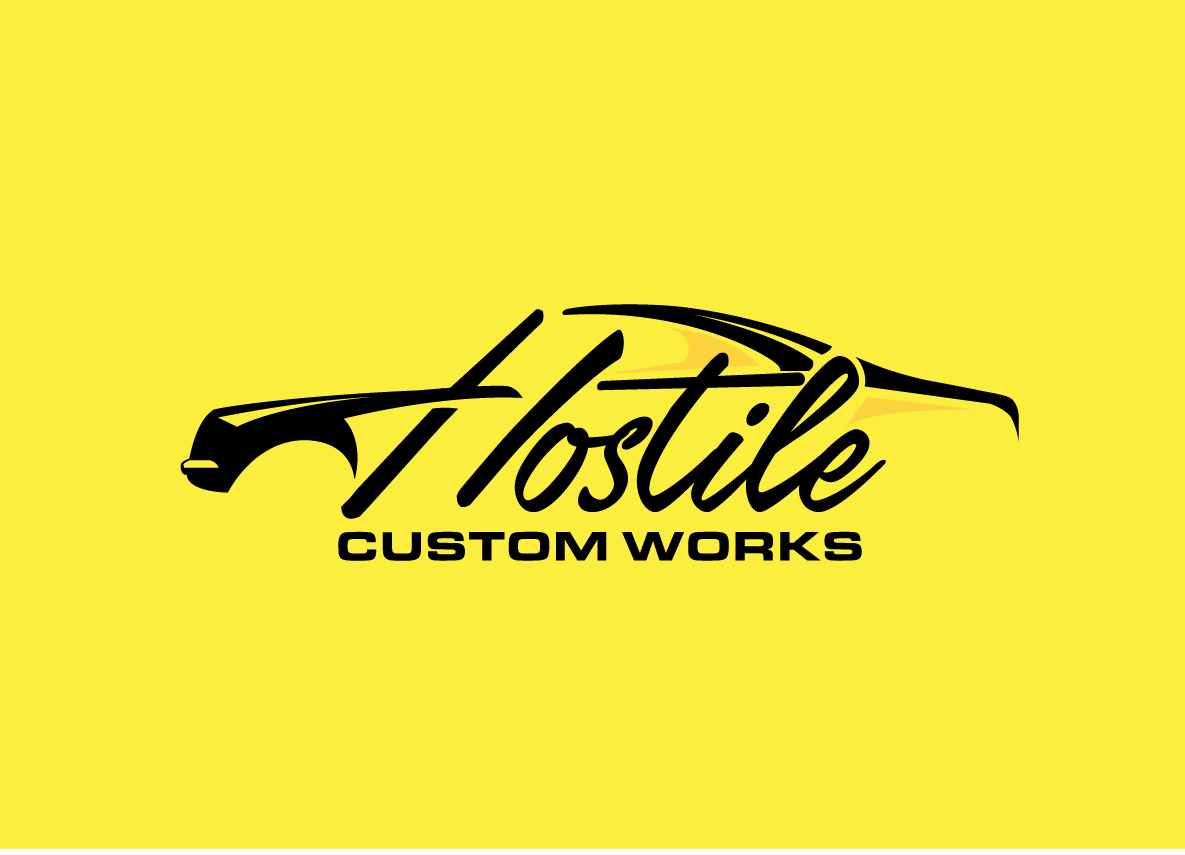 Logo Design by creative.bugs for Hostile Custom Works | Design #12491358