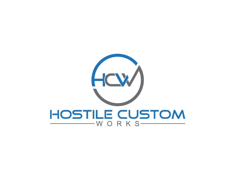 Logo Design by Mehedi Hasan ™ for Hostile Custom Works | Design #12462926