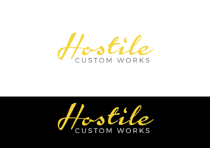 Diseño de Logo por GreenArt para Hostile Custom Works | Diseño: #12465452