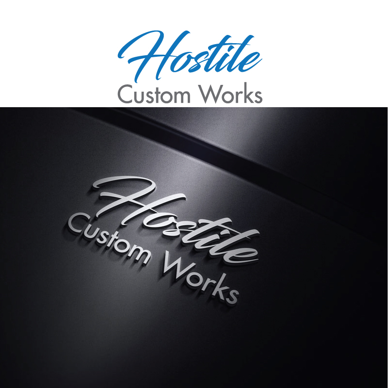 Logo-Design von designlogo007 für Hostile Custom Works | Design #12472617