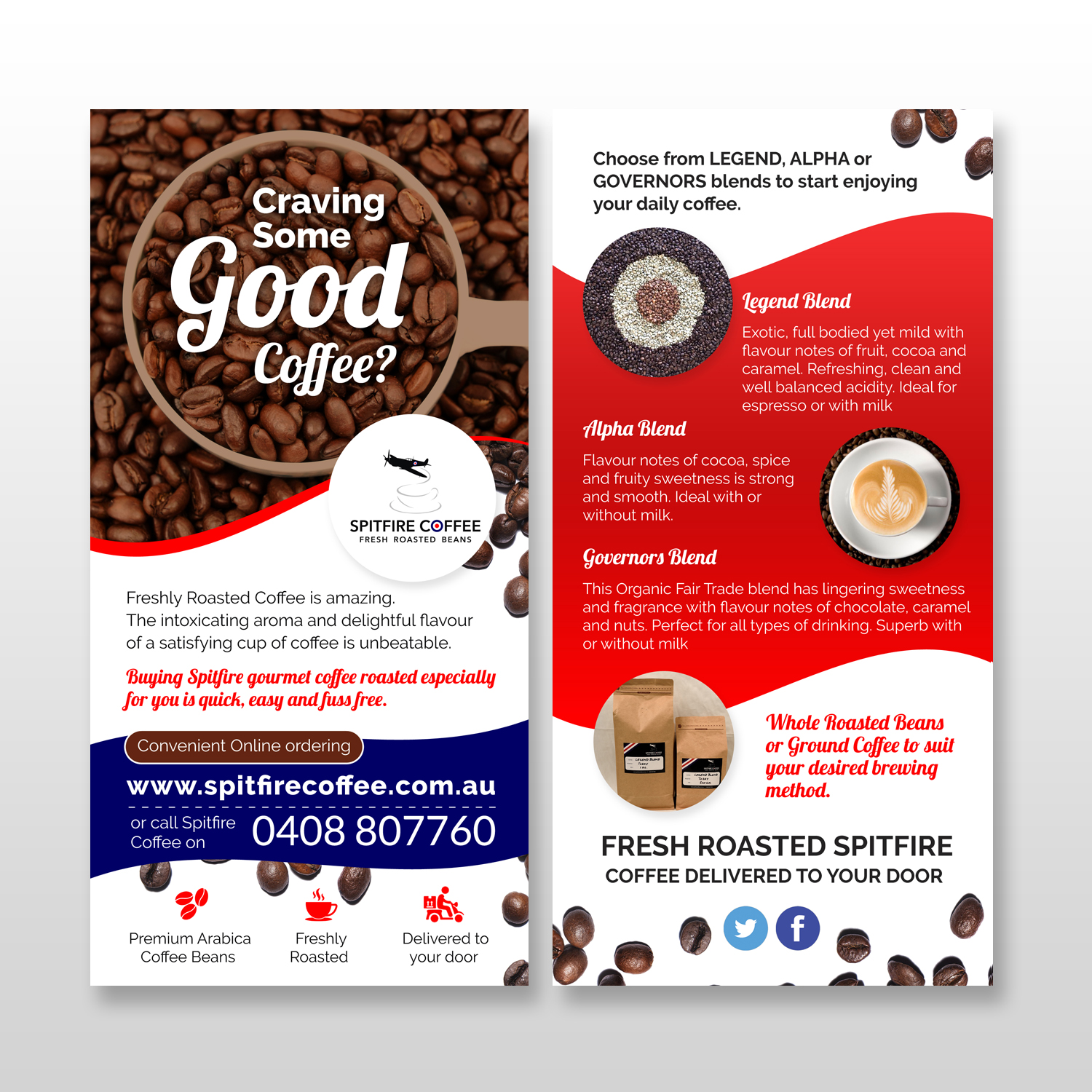 Graphic Design by Kishaloy_D for Spitfire Coffee | Design: #14030782