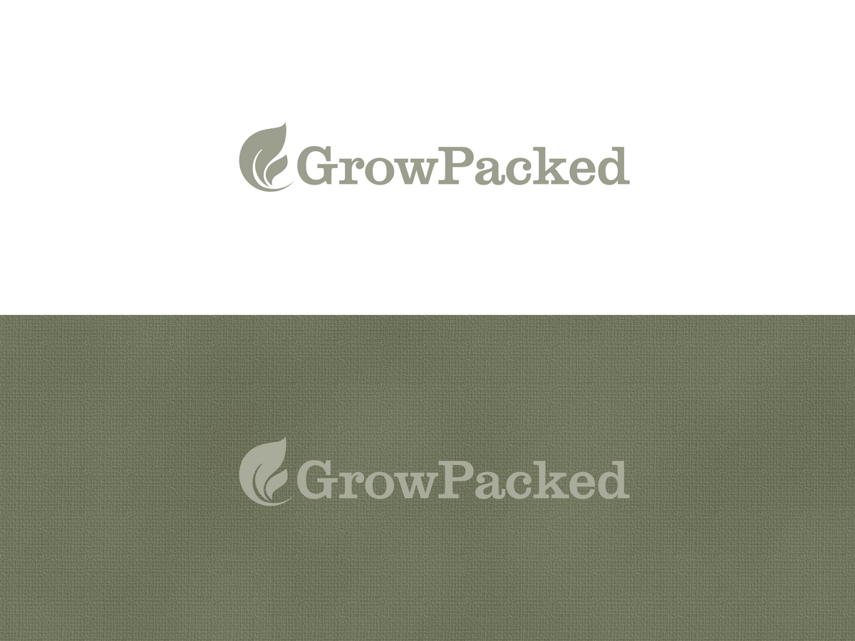 Logo Design by DoveFendi for GrowPacked | Design #2484847