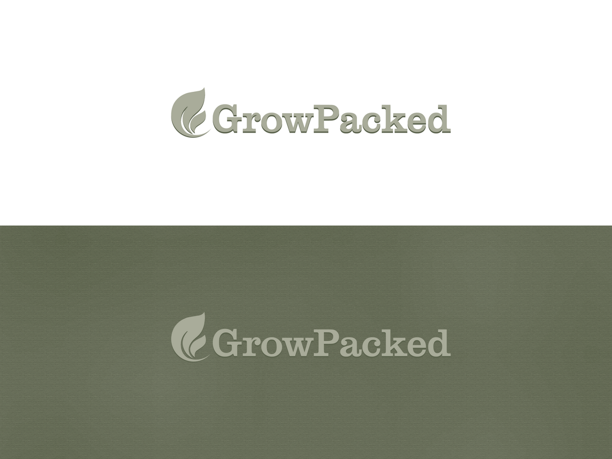 Logo Design by DoveFendi for GrowPacked | Design #2485071