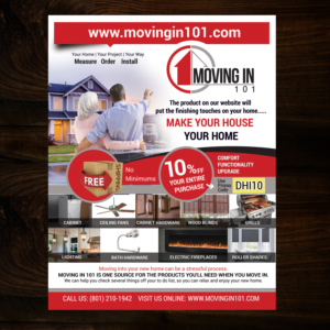 Flyer Design by uk for Post Close Products, LLC | Design: #12495745