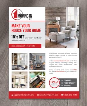 Flyer Design by alex989 for Post Close Products, LLC | Design: #12470628