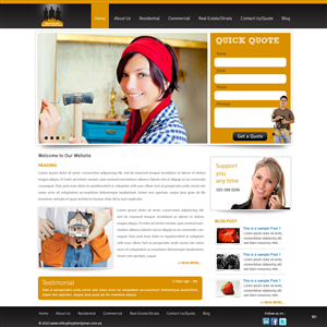 Web Design by pb for this project | Design: #1147548