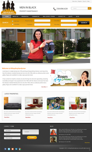 Web Design by pb for this project | Design: #1147886