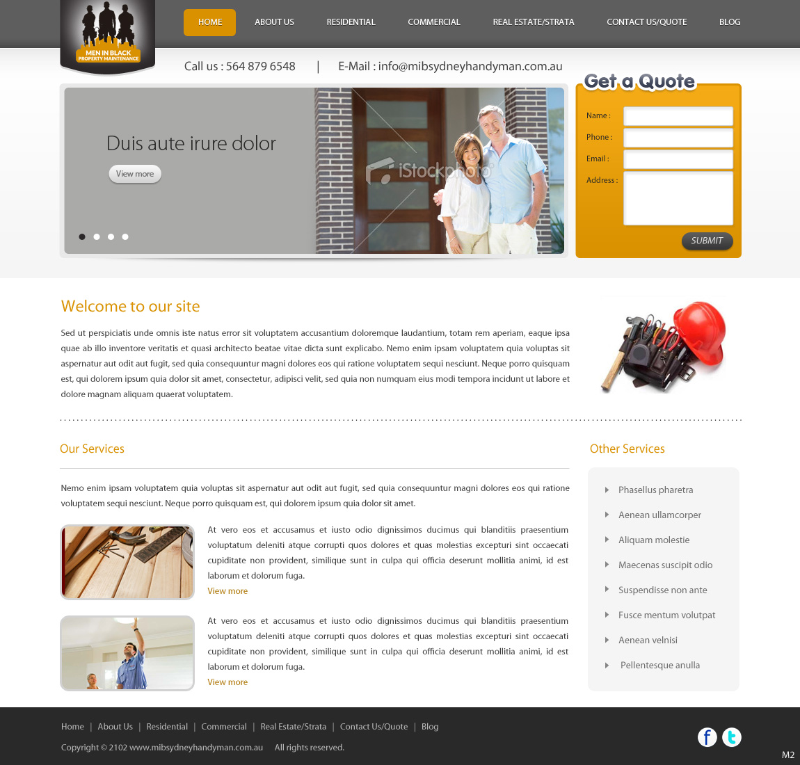 Web Design by pb for this project | Design #1148057
