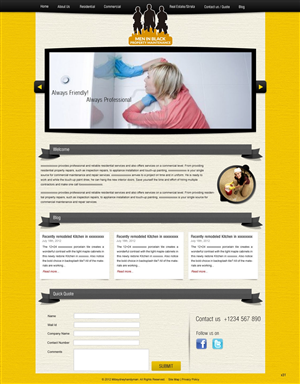 Web Design by pb for this project | Design: #1151999