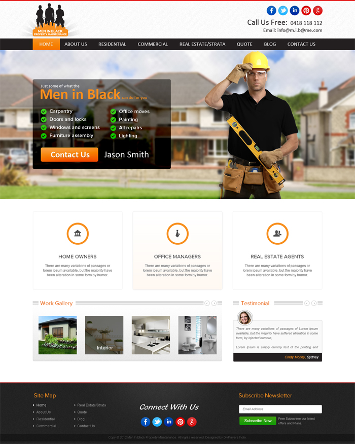 Web Design by the-lion-king for this project | Design #1213634