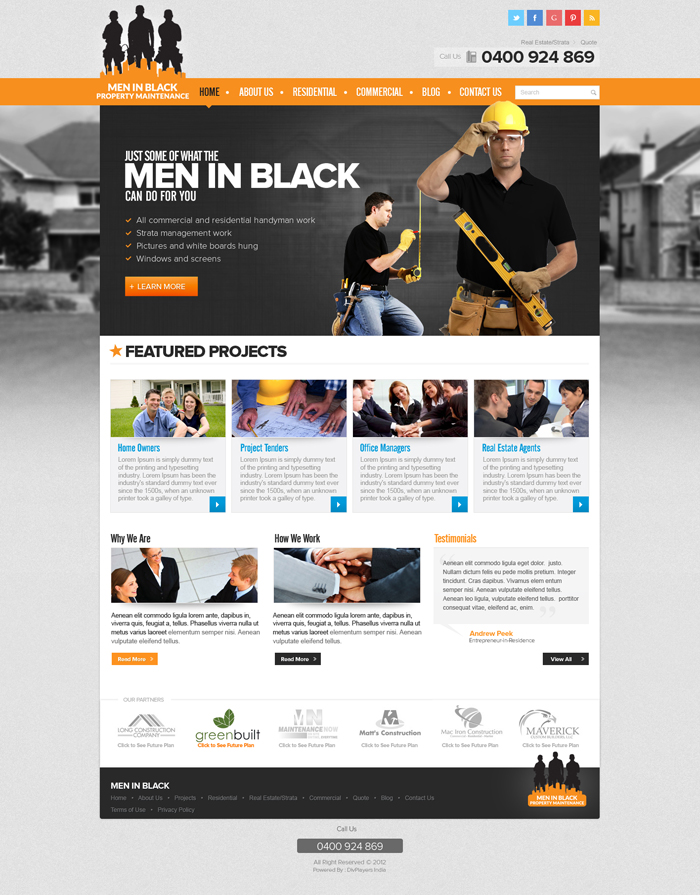 Web Design by the-lion-king for this project | Design #1214502