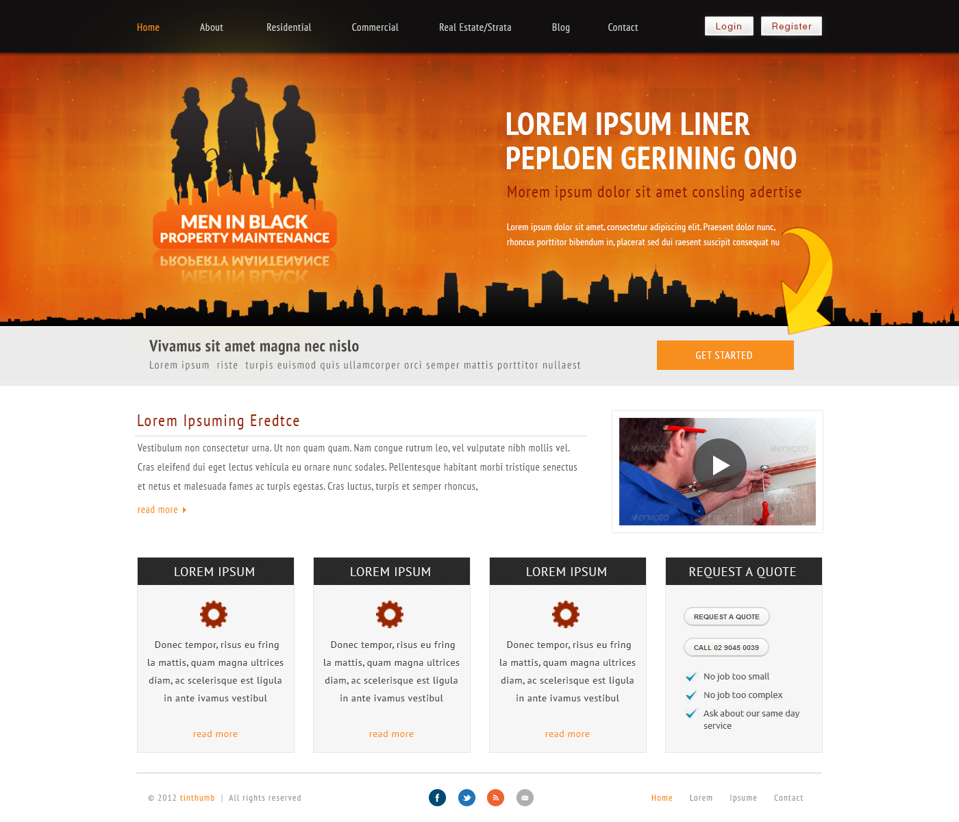 Web Design by tinthumb for this project | Design #1266617