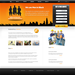 Web Design by eMango for this project | Design #1149877