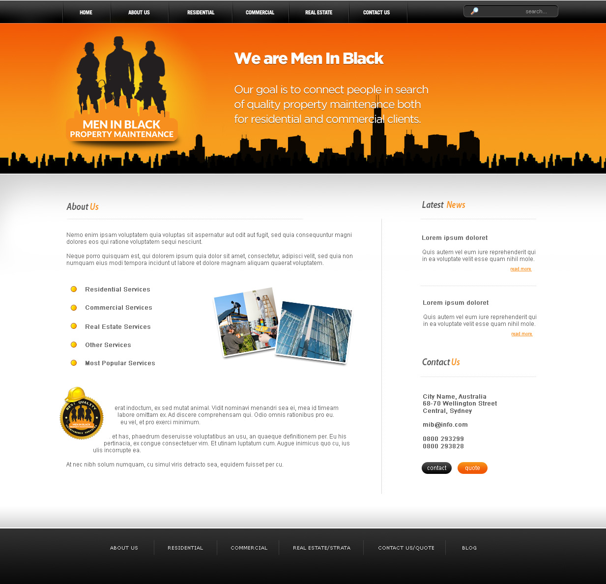 Web Design by eMango for this project | Design #1223481
