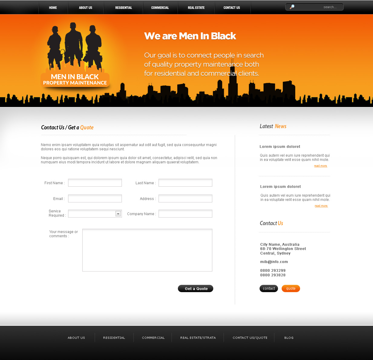Web Design by eMango for this project | Design #1249103