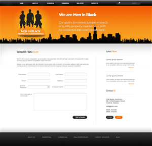 Web Design by eMango for this project | Design: #1249103