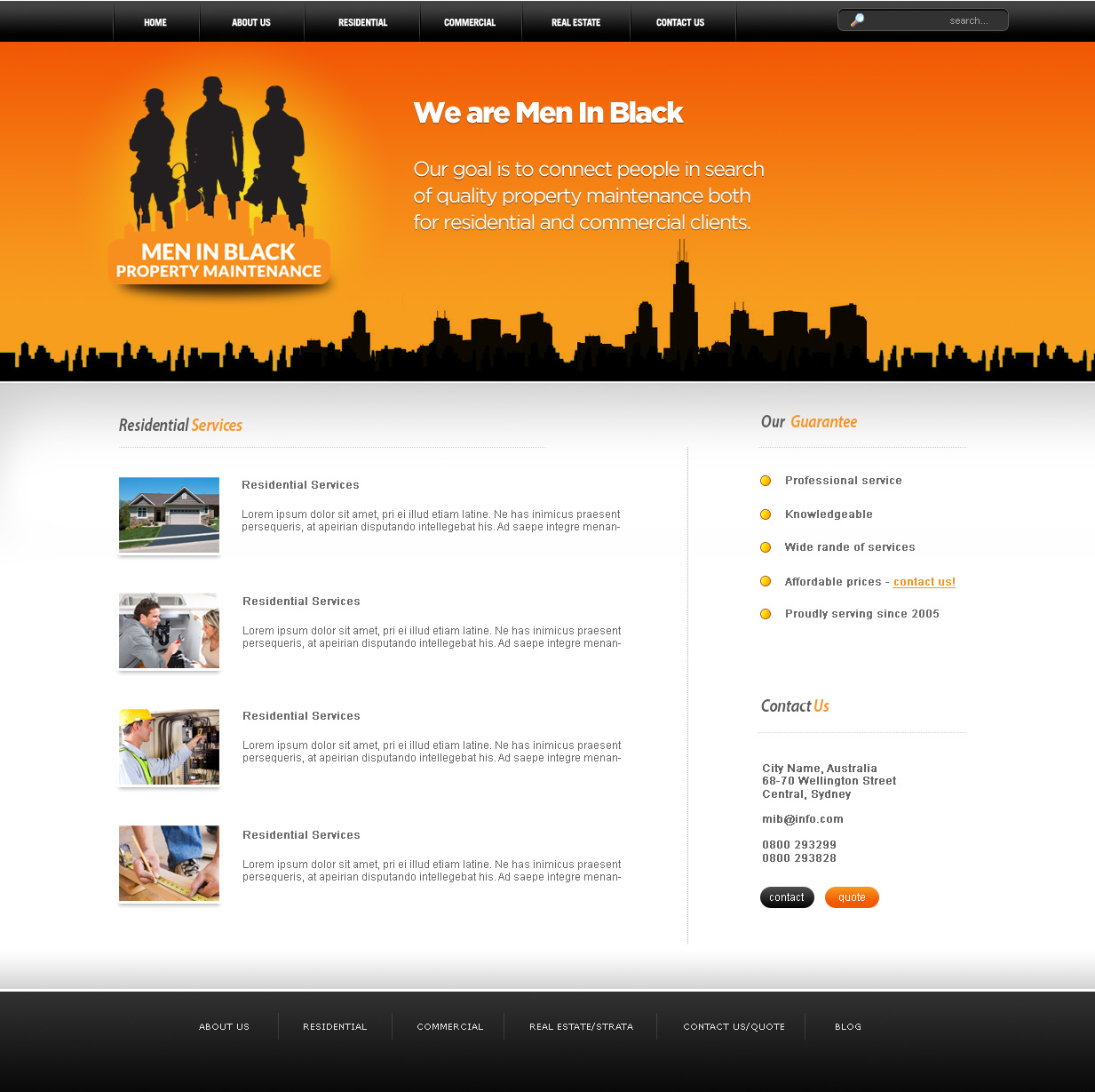 Web Design by eMango for this project | Design #1810340