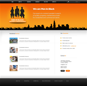 Web Design by eMango for this project | Design: #1810340