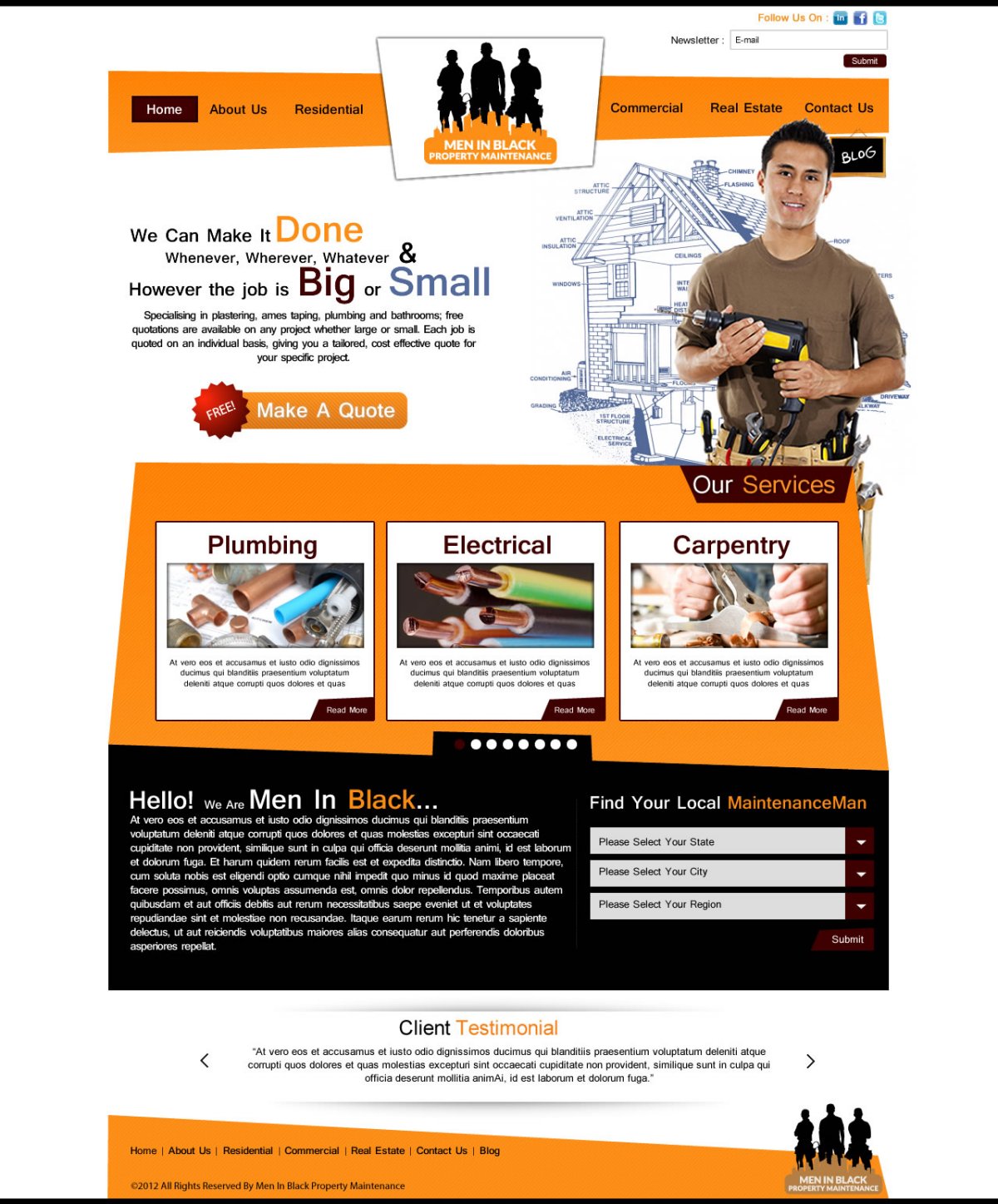 Web Design by TechWise for this project | Design #1152238