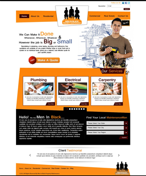 Web Design by TechWise for this project | Design #1152238