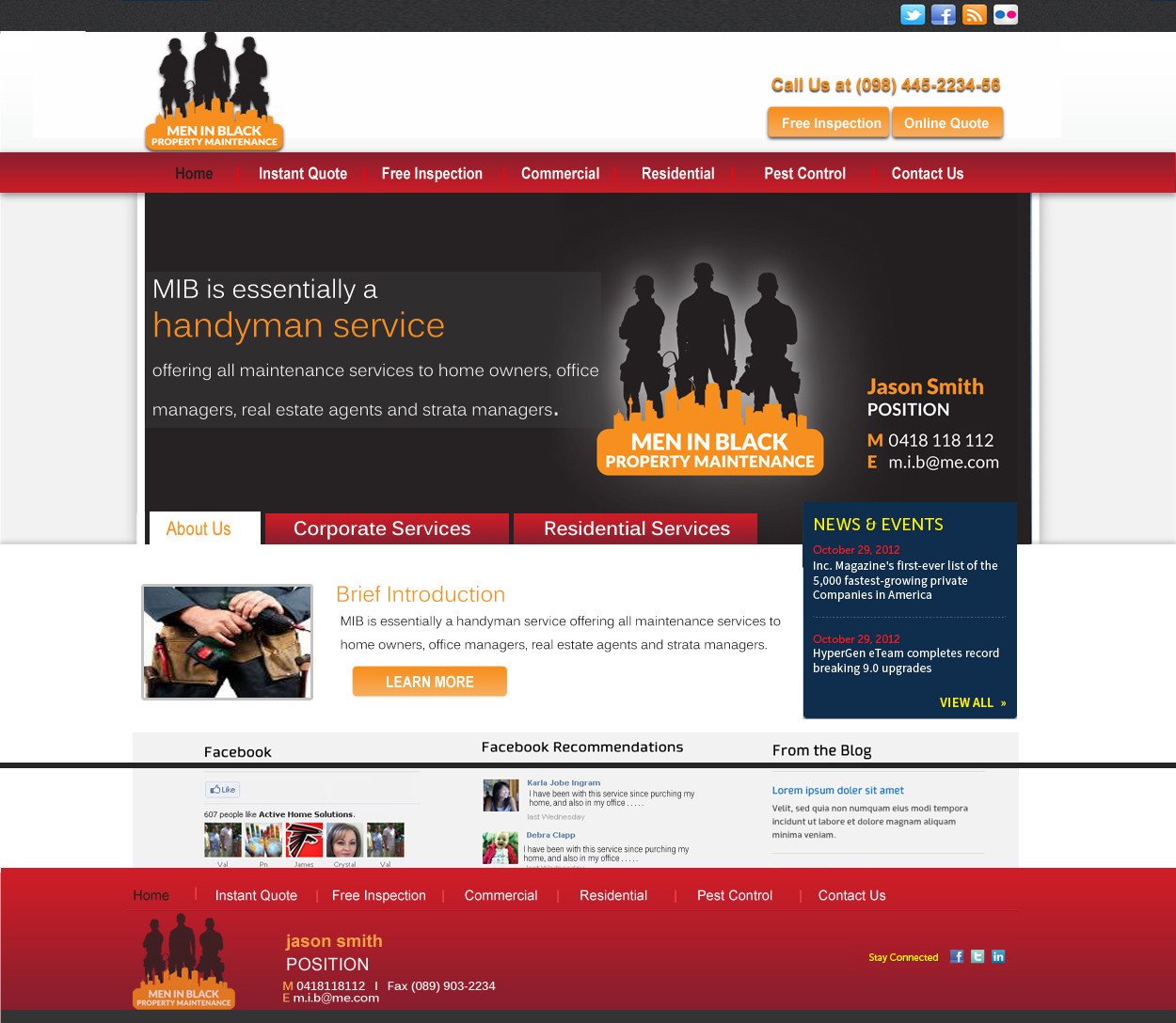 Web Design by MSA for this project | Design #1229145