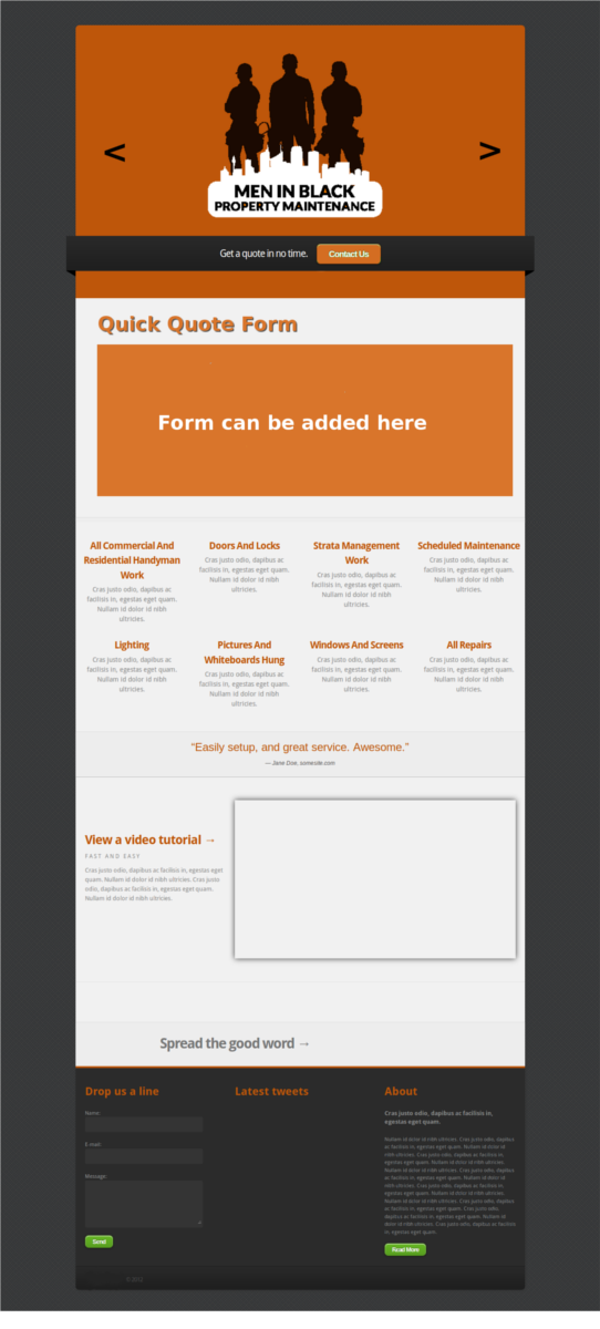 Web Design by NessDesign for this project | Design #1268355