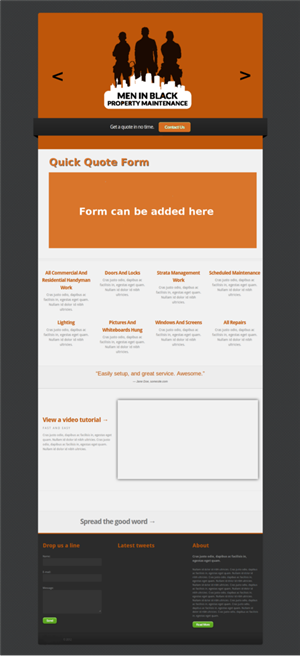 Diseño Web por NessDesign para este proyecto | Diseño: #1268355