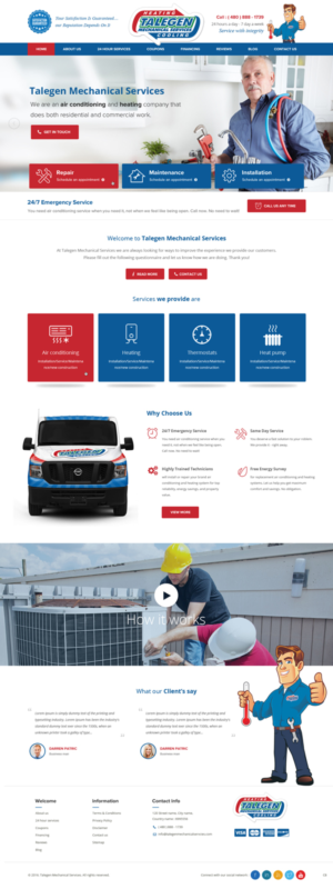 Web Design by pb for this project | Design: #12511669