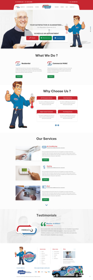 Web Design by pb for this project | Design: #12511684